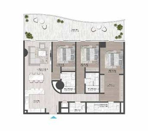 DAMAC Casa floor plan 1