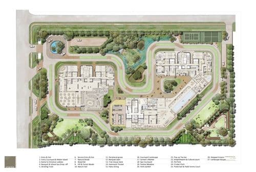 Trehan Iris Omara Wellness Residences floor plan 1