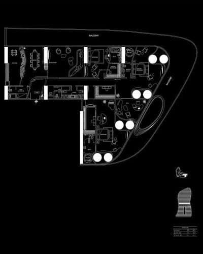 Bugatti Residences floor plan 1