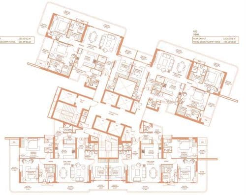 Shapoorji Pallonji The Dualis Gurugram floor plan 2
