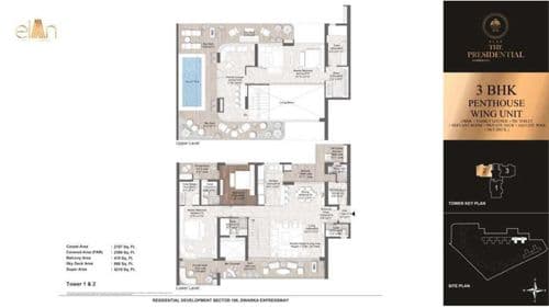 Elan The Presidential floor plan 2