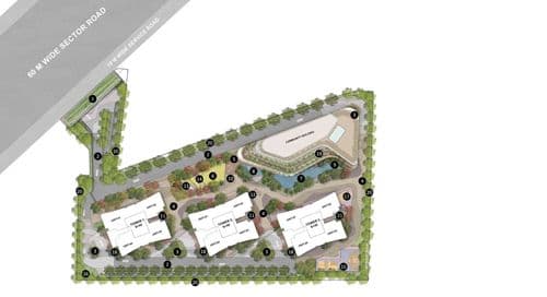 Experion The Trillion Sector 48 Gurugram floor plan 1