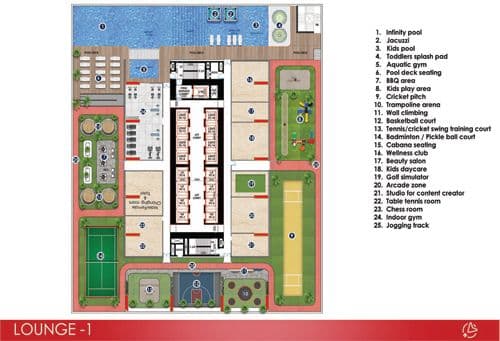 Bayz 101 & 102 by Danube floor plan 5